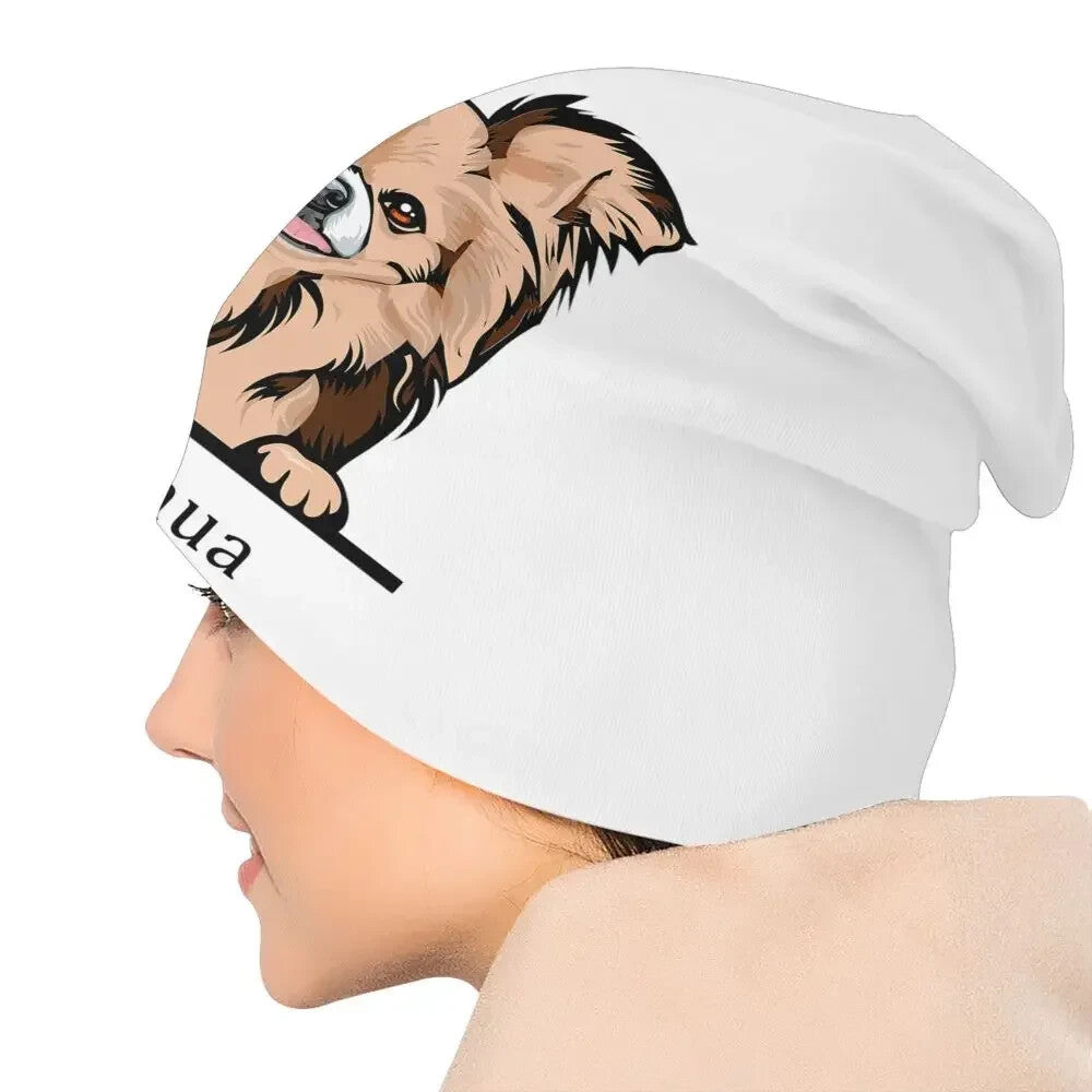 Chihuahua Reversible Beanie Hat