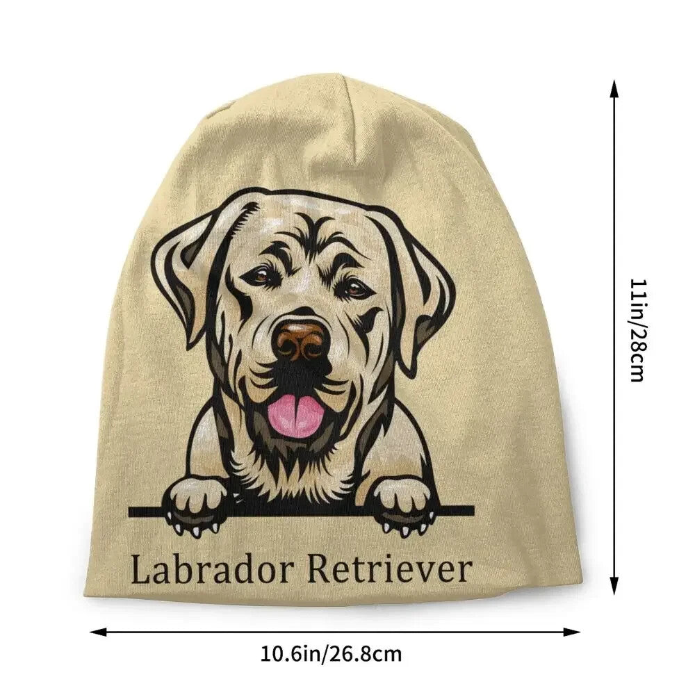 Golden Labrador Reversible Beanie Cap Hat