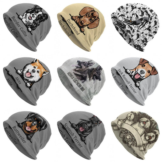 Reversible Dog breed Beanie Hat