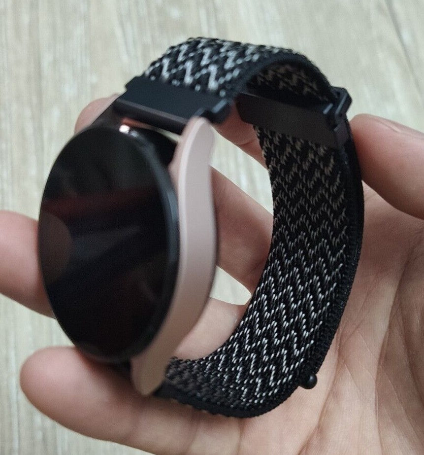22mm Nylon Fabric Watch Strap For Garmin Forerunner 255 & Music Vivoactive 4 Venu 2 3