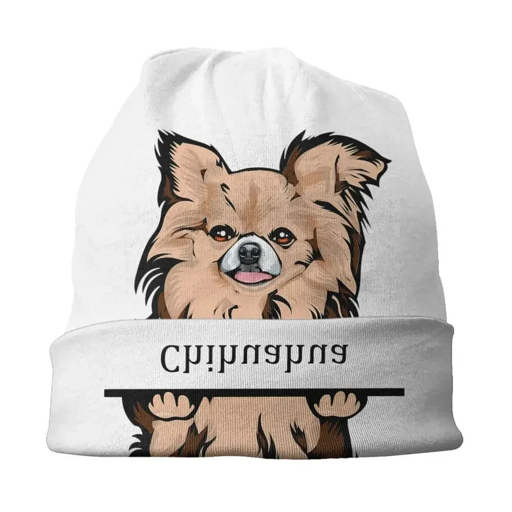 Chihuahua Reversible Beanie Hat