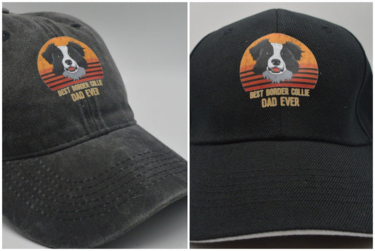 Best Border Collie Dad Ever Baseball Cap