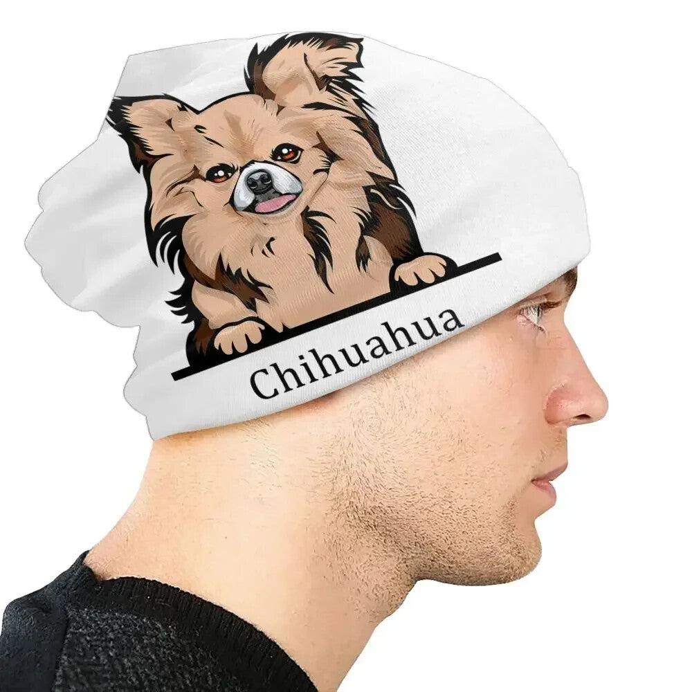 Chihuahua Reversible Beanie Hat