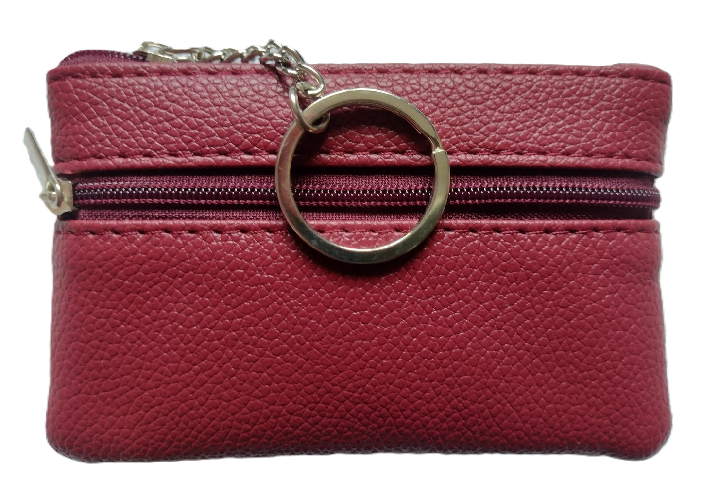 Ladies Soft Small Coin Purse with Keyring